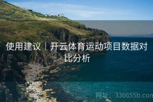 使用建议｜开云体育运动项目数据对比分析